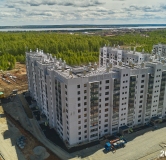 Ход строительства дома 4 в ЖК Конфетти -