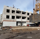 Ход строительства дома литера 3 в ЖК Атмосфера -