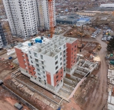 Ход строительства дома 5.4 в ЖК Классика -