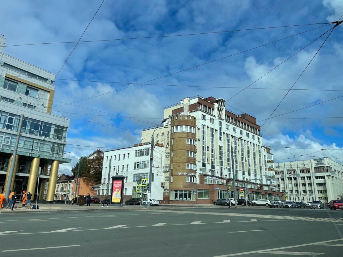 Часть Сенной в Нижнем Новгороде перекроют из-за замены трамвайных путей в июне