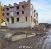 Ход строительства дома Литер 20 в ЖК Свой Берег -