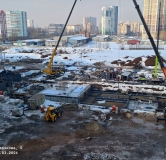 Ход строительства дома 5, секция 2.1 в ЖК Красное Яблоко -