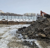 Ход строительства дома 1 в ЖК Геос -