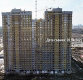 Ход строительства дома 1 в ЖК Старт -
