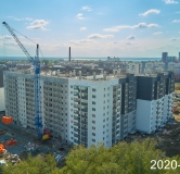 Ход строительства дома 2.2 в ЖК Вместе -