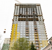Ход строительства дома 5, секция Б в ЖК Мир Труд Май -