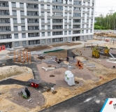 Ход строительства дома 2, секции 1-6 в ЖК Parkolovo -