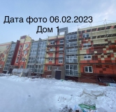 Ход строительства дома 1 в ЖК Ключевой -