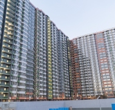 Ход строительства дома Поз. 2-45 в ЖК GreenSide (ГринСайд) -