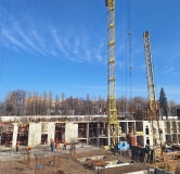 Ход строительства дома 19, секции 1-3 (1 этап) в ЖК Притяжение -