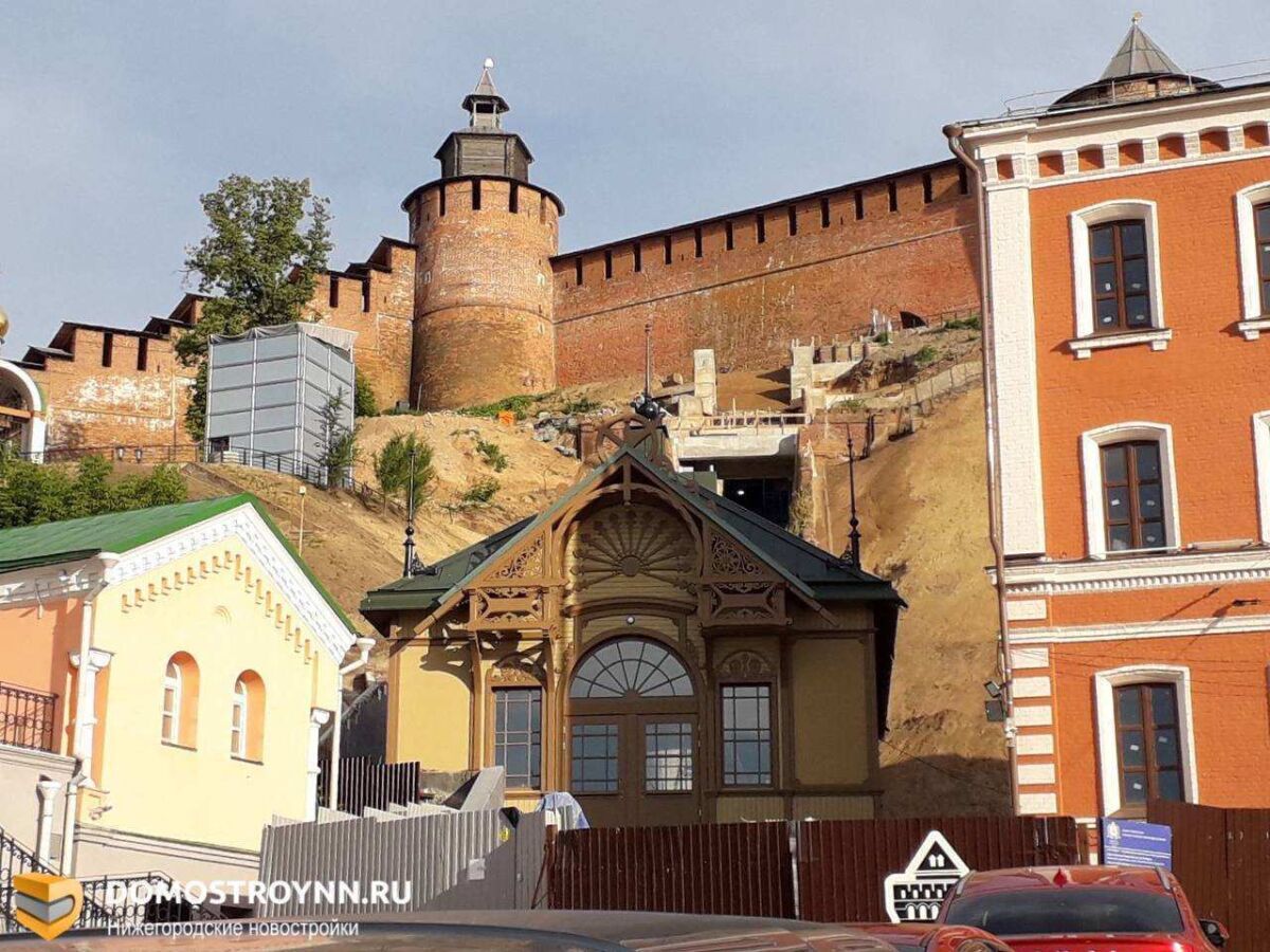 Фуникулер в Нижегородском кремле планируют открыть до конца сентября - фото 1