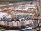 Ход строительства дома № 3 в ЖК Ватсон - фото 6, Апрель 2021