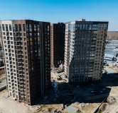 Ход строительства дома 42/1 (ГП-1) в ЖК Фора -