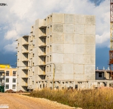 Ход строительства дома 9, 1 этап в ЖК Родные росы -