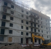 Ход строительства дома 1 в ЖК Эдельвейс -
