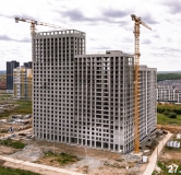 Ход строительства дома 1 в ЖК Толк Академический -