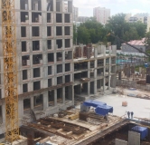 Ход строительства дома № 1 в ЖК Ритмы города -