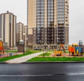 Ход строительства дома 26, строение 1 в ЖК Живи! в Рыбацком -