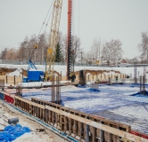 Ход строительства дома 33б в ЖК Полярная звезда -