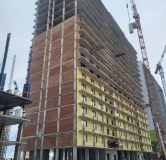 Ход строительства дома 2 в ЖК Аллея Парк -