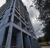Ход строительства дома 2, 1.2 этап в ЖК Изумрудный Бор -