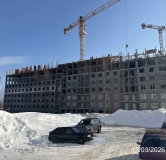 Ход строительства дома 25.4 в ЖК Новый Звездный -