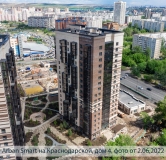 Ход строительства дома № 4 в ЖК Арбан Smart на Краснодарской -