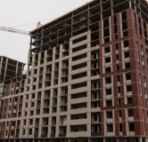 Ход строительства дома 29б, 2 этап, секция 5-8 в ЖК Заря -