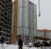 Ход строительства дома 4 в ЖК Советская, 41 -