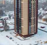 Ход строительства дома 1 в ЖК Черемушки на Приморской -