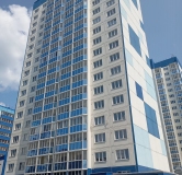 Ход строительства дома 1 в ЖК Выборная-Рябиновая -