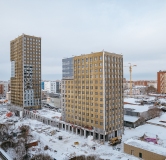 Ход строительства дома № 6, корпус 1 в ЖК Футуро (Futuro) -