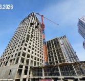 Ход строительства дома 2 в ЖК Веларт (Wellart City) -