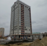 Ход строительства дома секция 1 в ЖК Гармония -