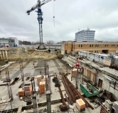 Ход строительства дома № 95В, 3 этап в ЖК На Ленина -