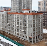 Ход строительства дома № 20, корпус 2 (E) в ЖК Отличие -