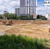 Ход строительства дома 1 в ЖК Парковый Квартал 2.0 -