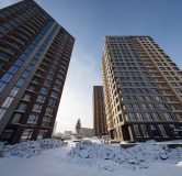 Ход строительства дома 42/1 (ГП-1) в ЖК Фора -