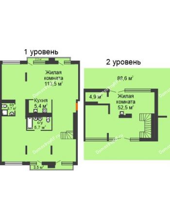 Студия 279,2 м² в Микрорайон Видный	, дом ГП-22