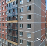 Ход строительства дома 32 в ЖК Новое Колпино -
