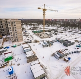 Ход строительства дома 1 этап, Корпус В в ЖК Квартал Заречье -