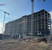 Ход строительства дома Позиция 4.1 в ЖК Октябрь парк -