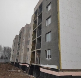 Ход строительства дома 2/3, секция Б в ЖК Микрорайон №9 -