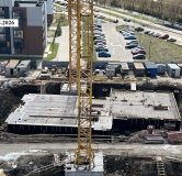 Ход строительства дома 12.1 в ЖК Притяжение -