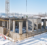 Ход строительства дома 1, корпус 4 в ЖК Южный -