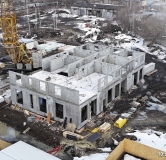 Ход строительства дома 2 в ЖК Дебют -