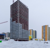 Ход строительства дома № 51 в ЖК КМ Анкудиновский Парк -