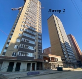 Ход строительства дома Литер 2 в ЖК Свобода -