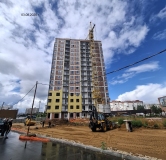 Ход строительства дома поз. Л2.1 в ЖД Достоевский -