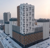 Ход строительства дома № 1 в Прогресс-кварталы Перемены -